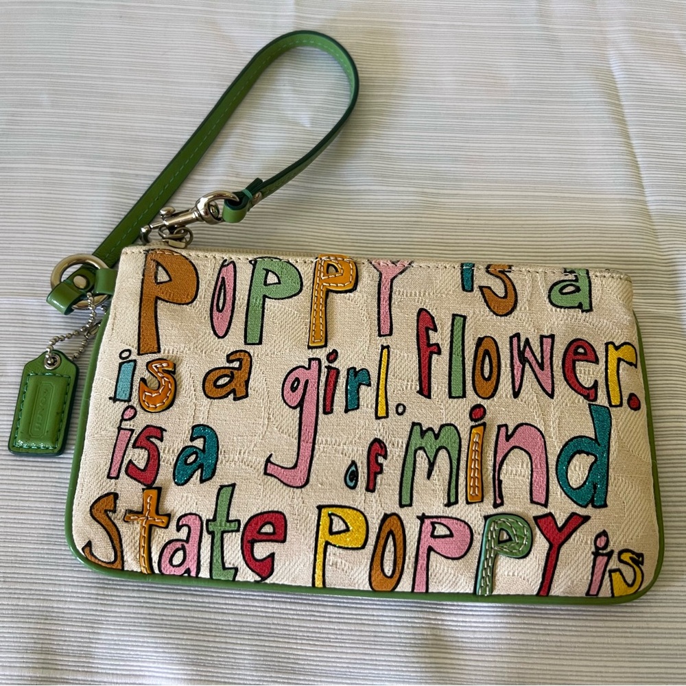 Coach Poppy Is Wristlet